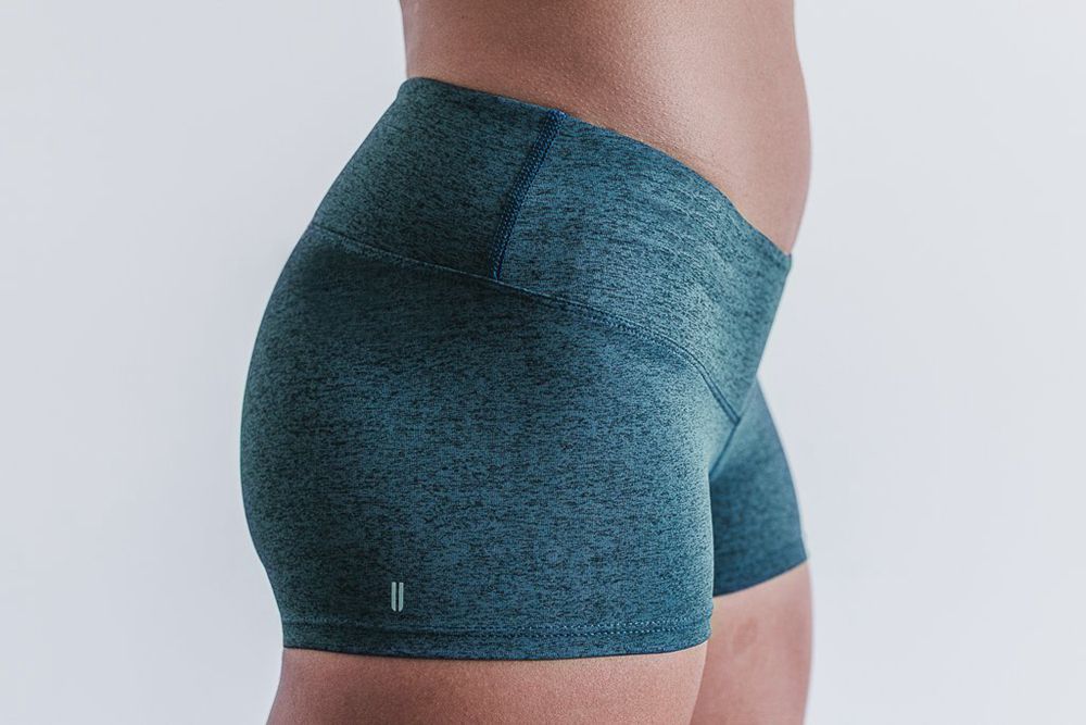 Shorts NOBULL Femme Bleu - NOBULL 2'',France (5370-WEYLS)